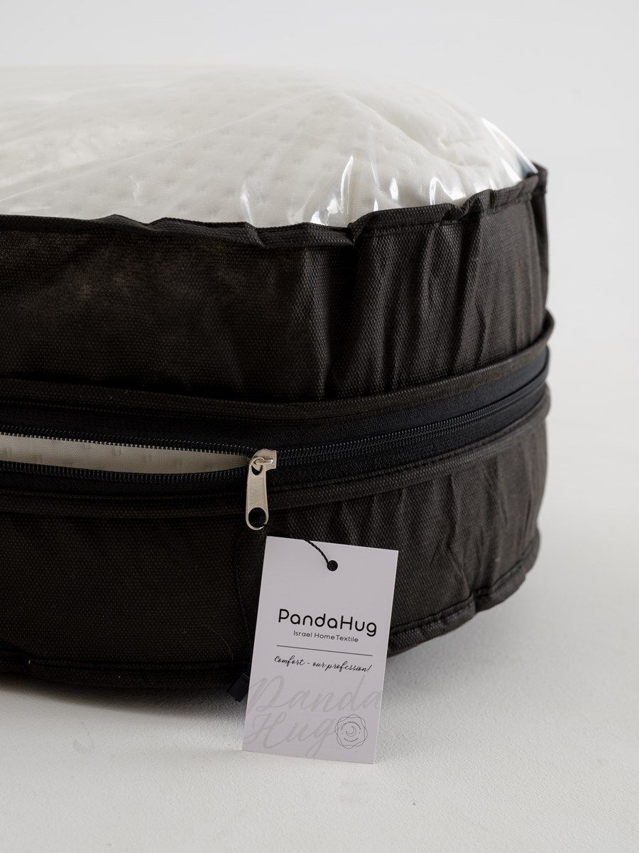 снимок Подушка для беременных в форме банана (бумеранга) 3 в 1 PandaHug 170х30 см, с завязками от магазина BIO-TEXTILES ОПТ