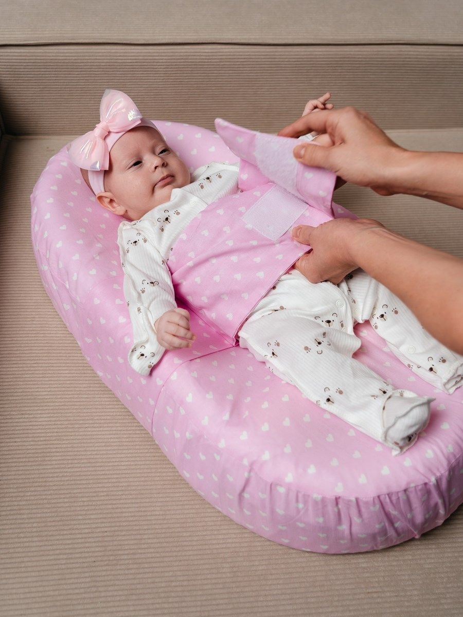 снимок Подушка c эффектом памяти «Baby-Люлька» сердечки от магазина BIO-TEXTILES ОПТ