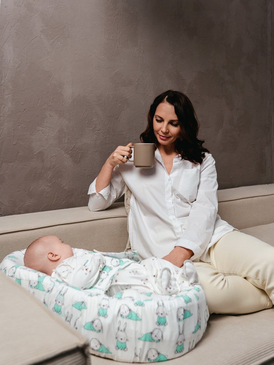 снимок Подушка c эффектом памяти «Baby-Люлька» зайчики от магазина BIO-TEXTILES ОПТ