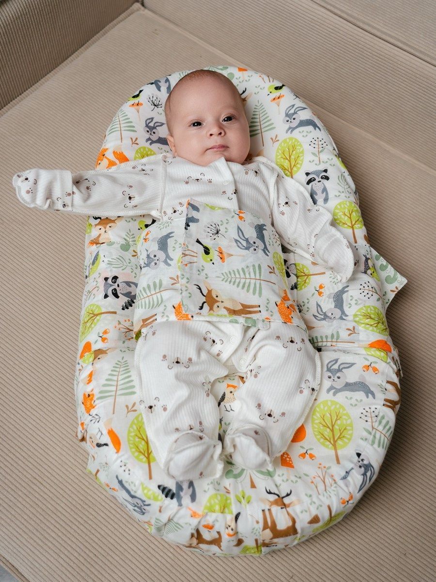 снимок Подушка c эффектом памяти «Baby-Люлька» лесная полянка от магазина BIO-TEXTILES ОПТ