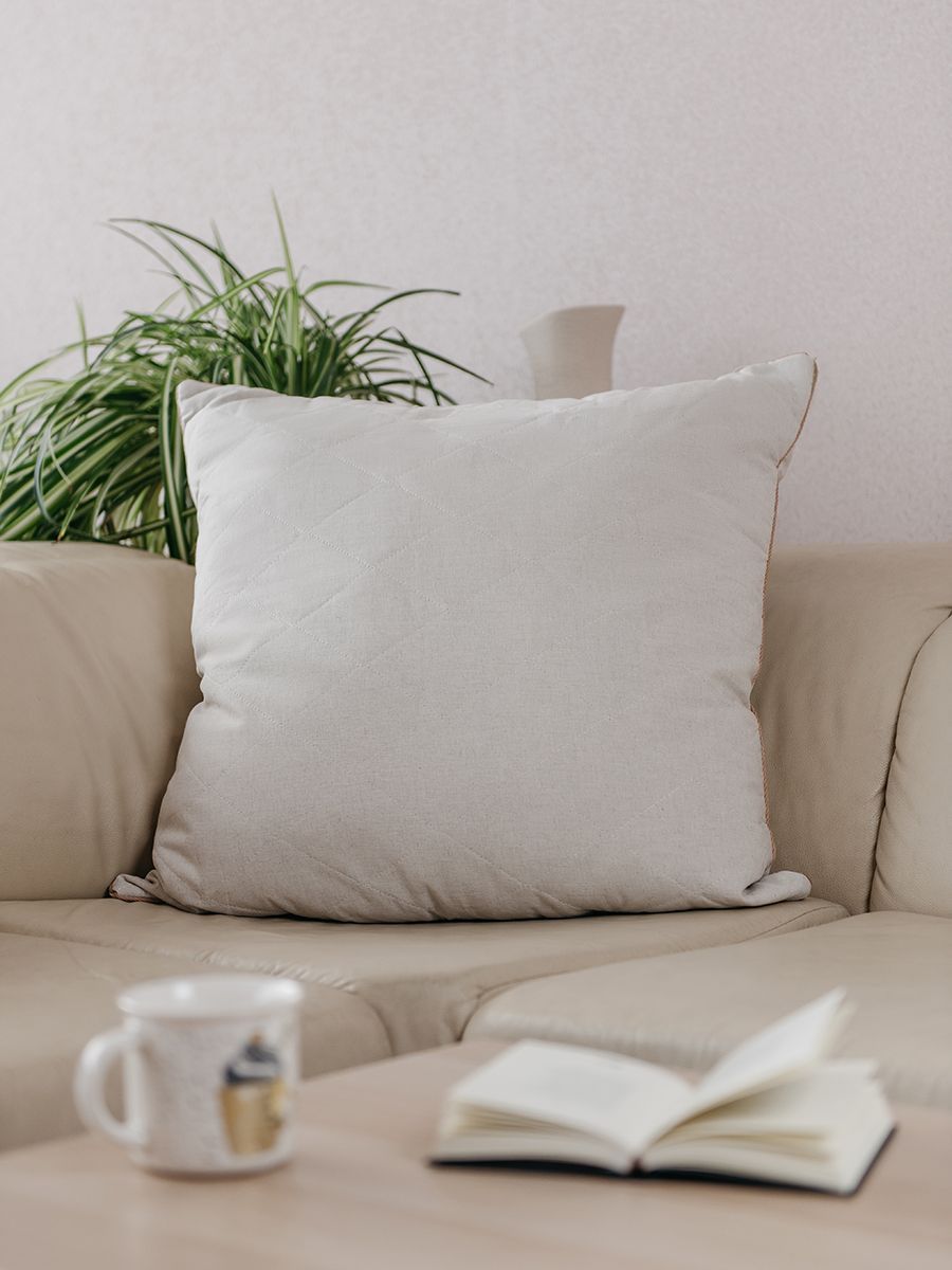 снимок Подушка "Полезный сон" с лебяжьим пухом от магазина BIO-TEXTILES ОПТ