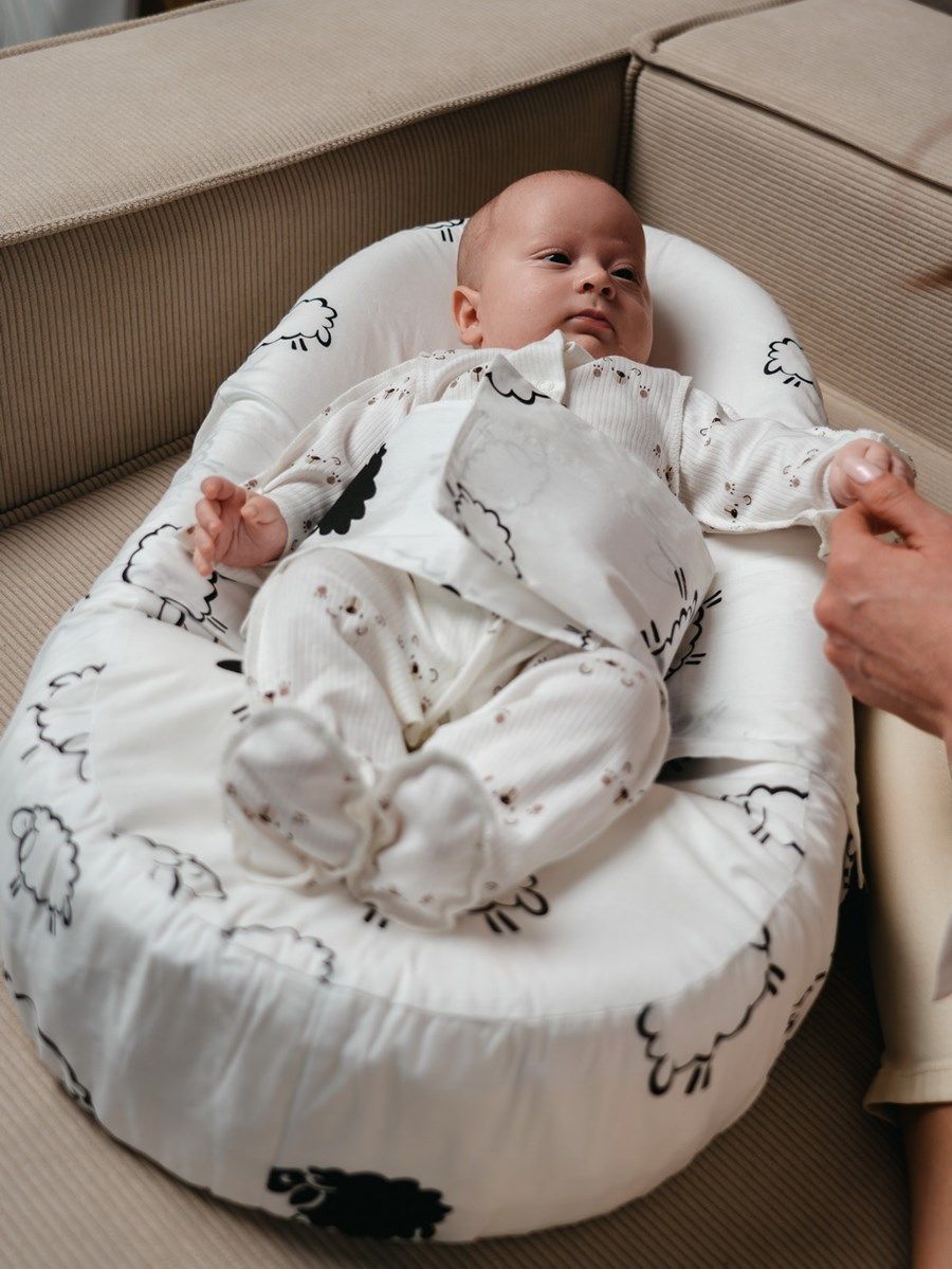 снимок Подушка c эффектом памяти «Baby-Люлька» овечки от магазина BIO-TEXTILES ОПТ