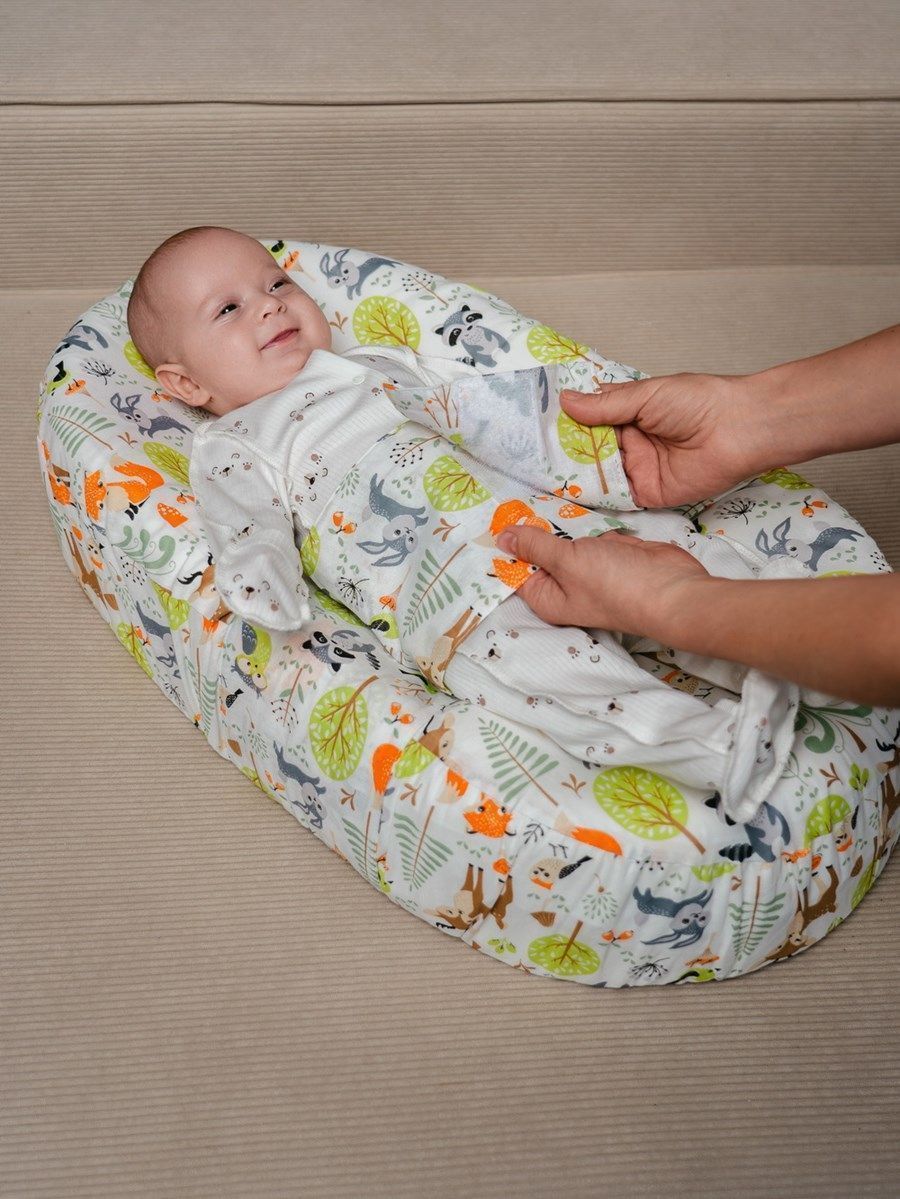 снимок Подушка c эффектом памяти «Baby-Люлька» лесная полянка от магазина BIO-TEXTILES ОПТ