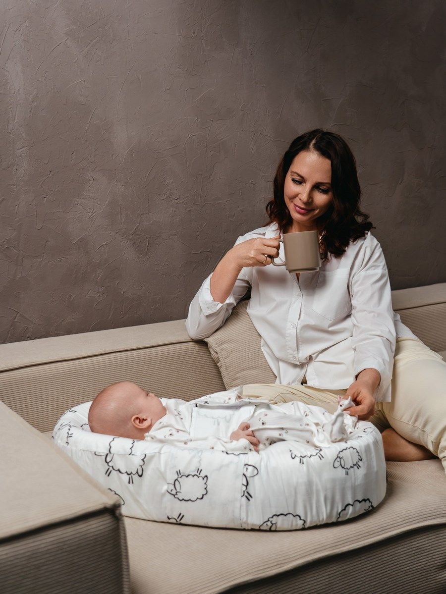 снимок Подушка c эффектом памяти «Baby-Люлька» овечки от магазина BIO-TEXTILES ОПТ